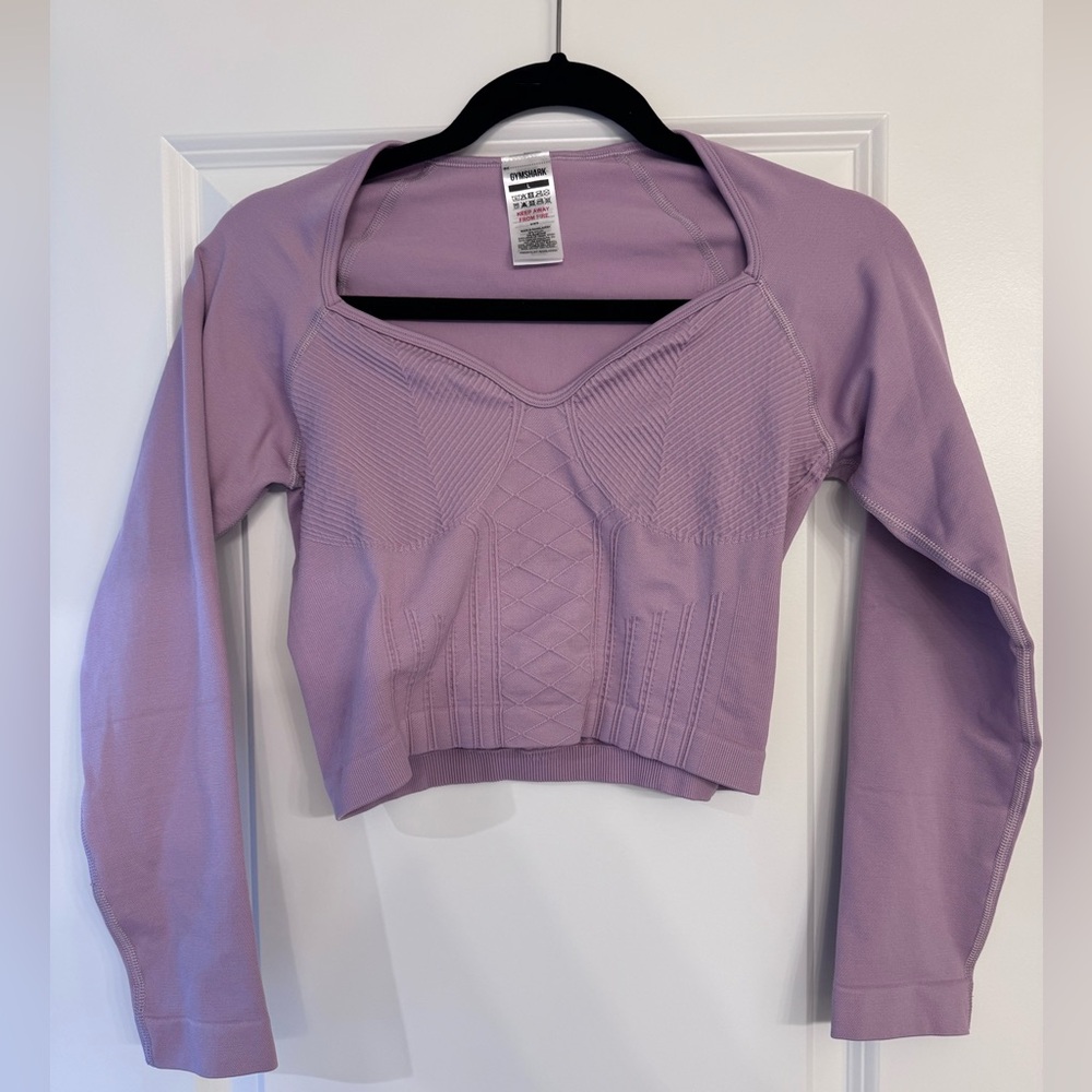 Gymshark Corset Seamless Long sleeve top